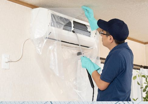 ハウスクリーニングでエアコン洗浄